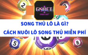 Song thủ lô miễn phí chuẩn xác ăn đậm nhà cái Gnbet